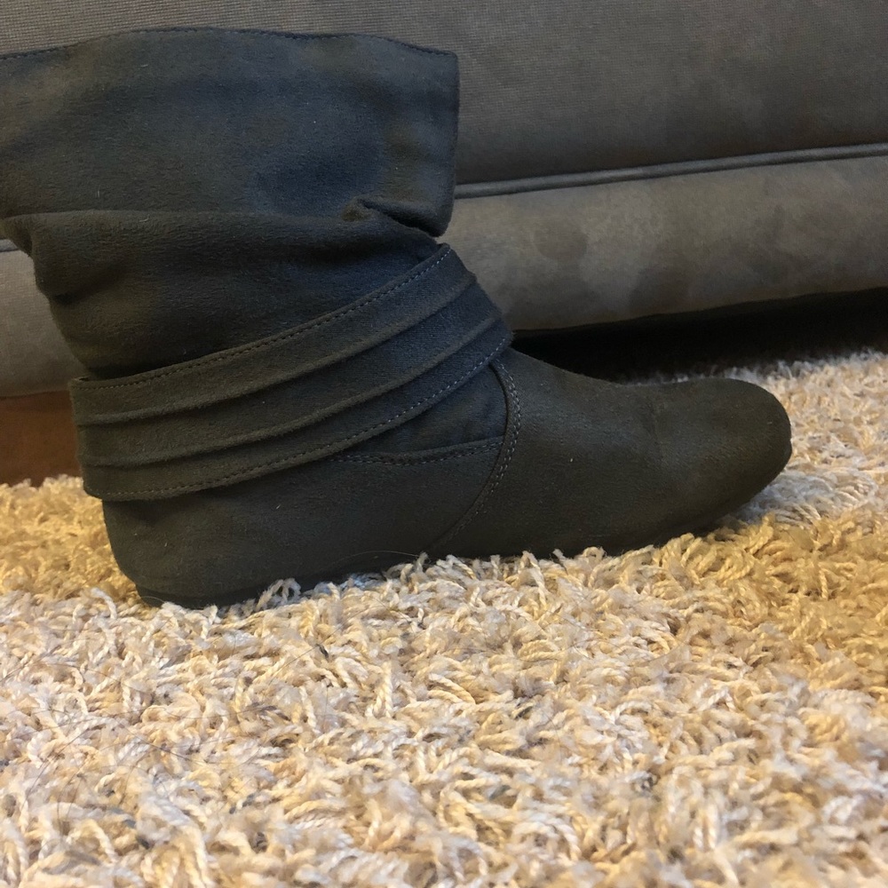 Women gray boot/booties - Picture 5 of 8
